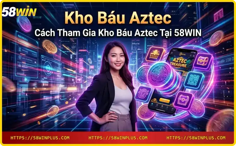 dien-thoai-hien-thi-game-kho-bau-aztec-tren-nen-neon-cach-tham-gia-58win Điện thoại hiển thị game Kho Báu Aztec trên nền neon - Cách tham gia 58WIN