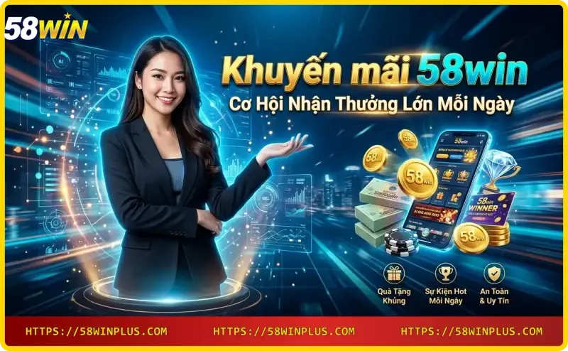 thuong-nap-dau-100-tai-58win-khuyen-mai-chao-mung-hap-dan Thưởng nạp đầu 100% tại 58win - khuyến mãi chào mừng hấp dẫn